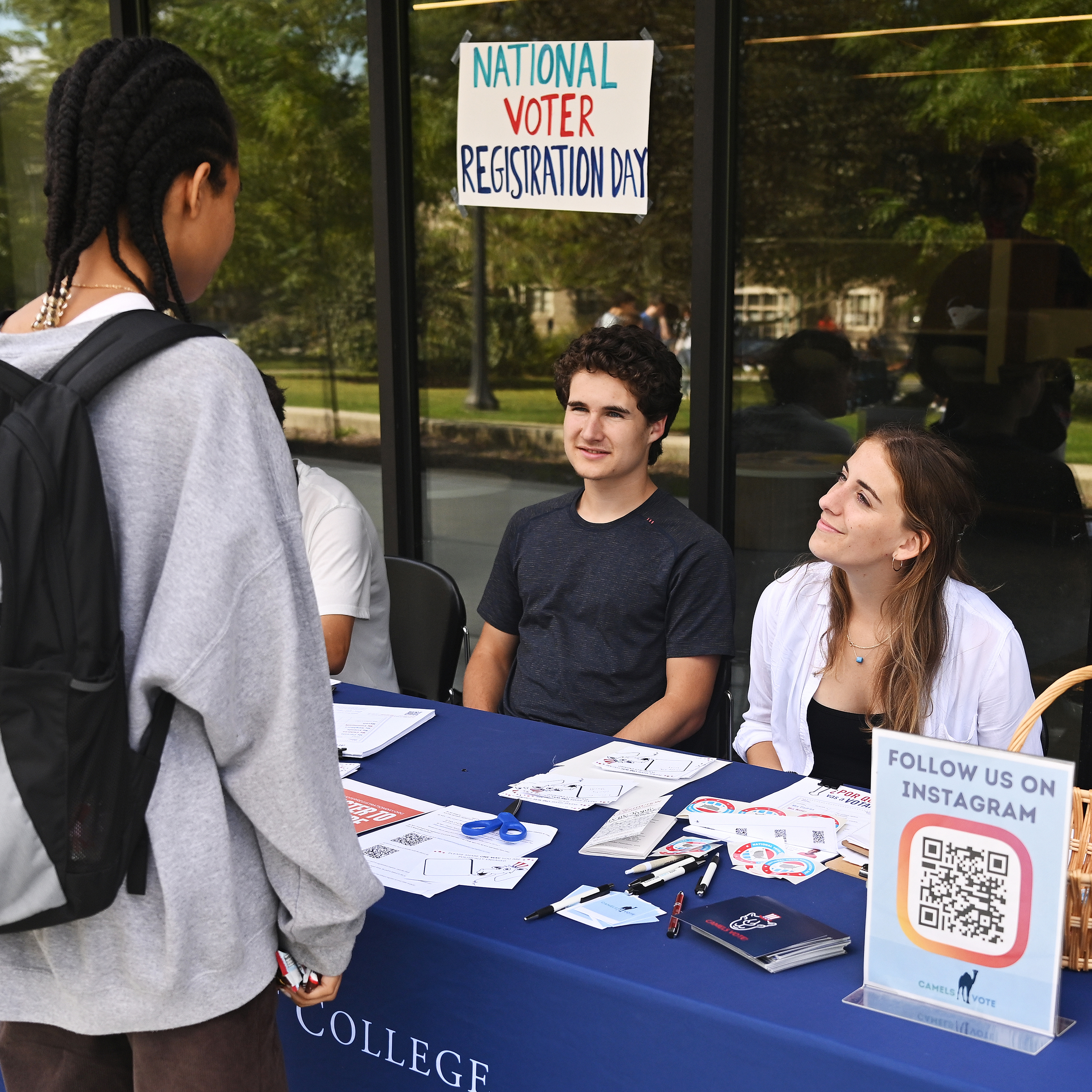 Miranda Van Mooy ’24 is ALL IN on improving the state of U.S. democracy